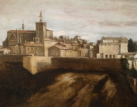 cuadro Vista de Pamplona